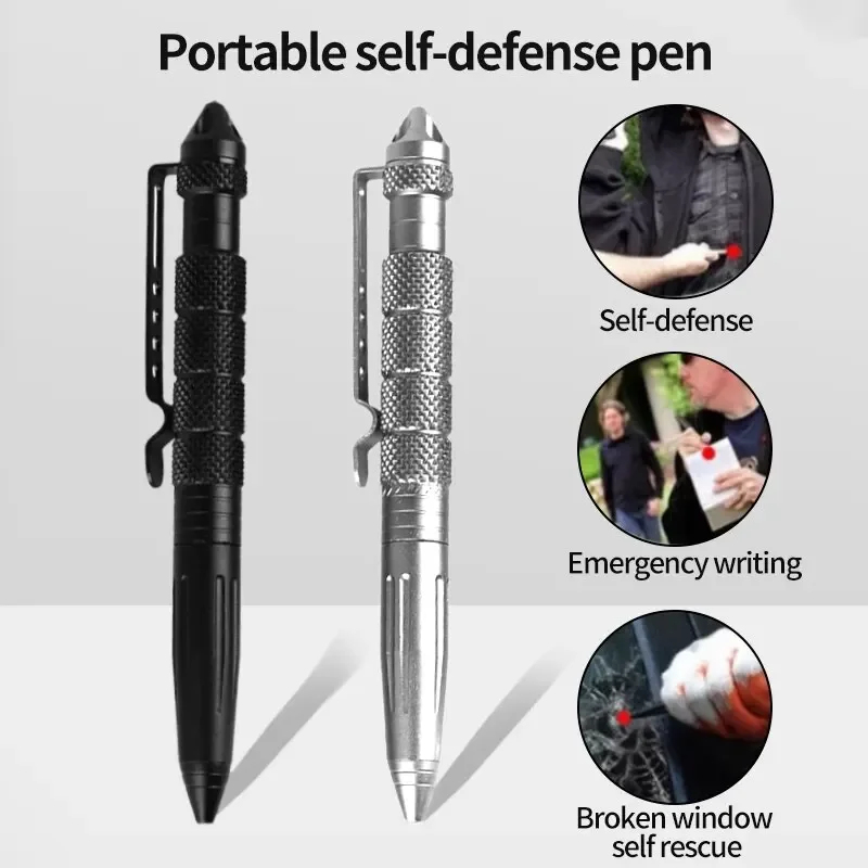 Tactical Pen Tool - 다기능 전술 펜 텅스텐 스틸 유리