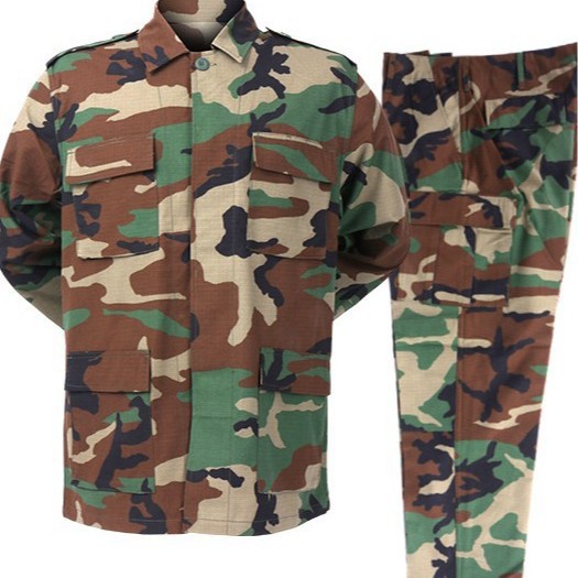 Hunting Outdoor - 남성용 BDU 위장복 2피스 세트 전술