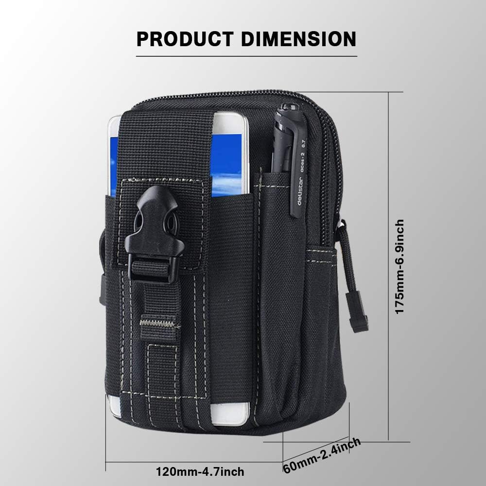 전술 몰리 벨트 파우치 군용 허리 가방 EDC 도구 주 - Outdoor Hunting Bag 리뷰 및 가격
