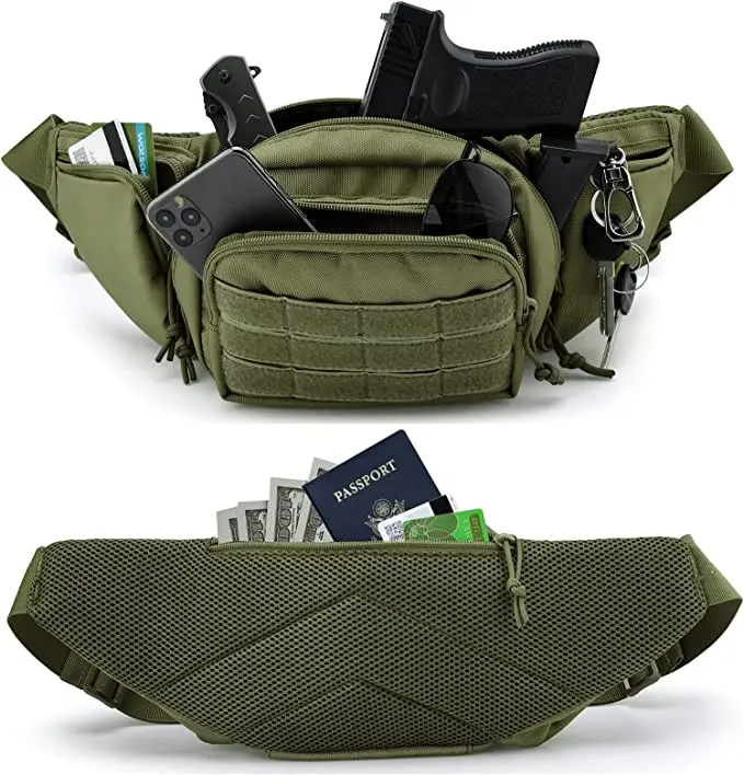 사냥용 허리 가방 남성용 전술 패니 팩 방수 몰리 하이 - Outdoor Hunting Bag 리뷰 및 가격