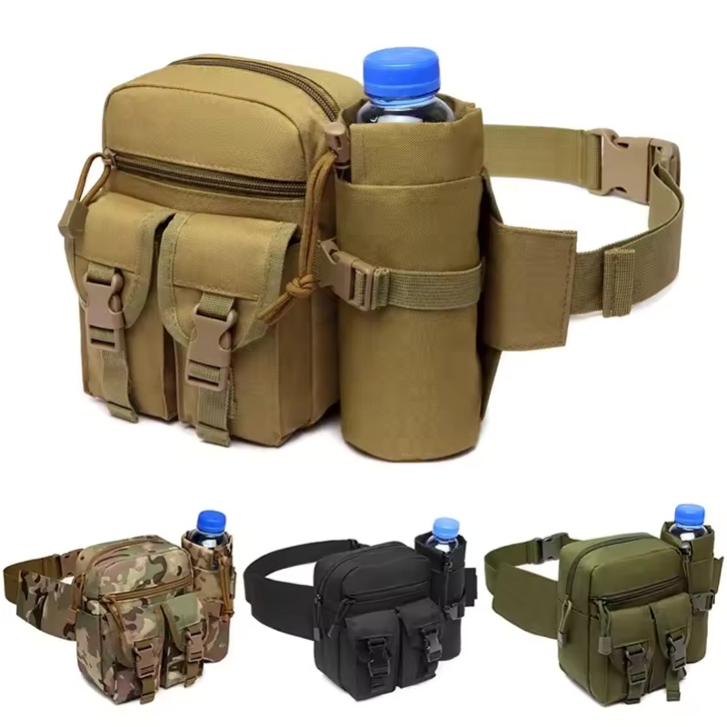 야외용 허리 가방 남성용 전술용 물병 방수 가방 위장  - Outdoor Hunting Bag 리뷰 및 가격