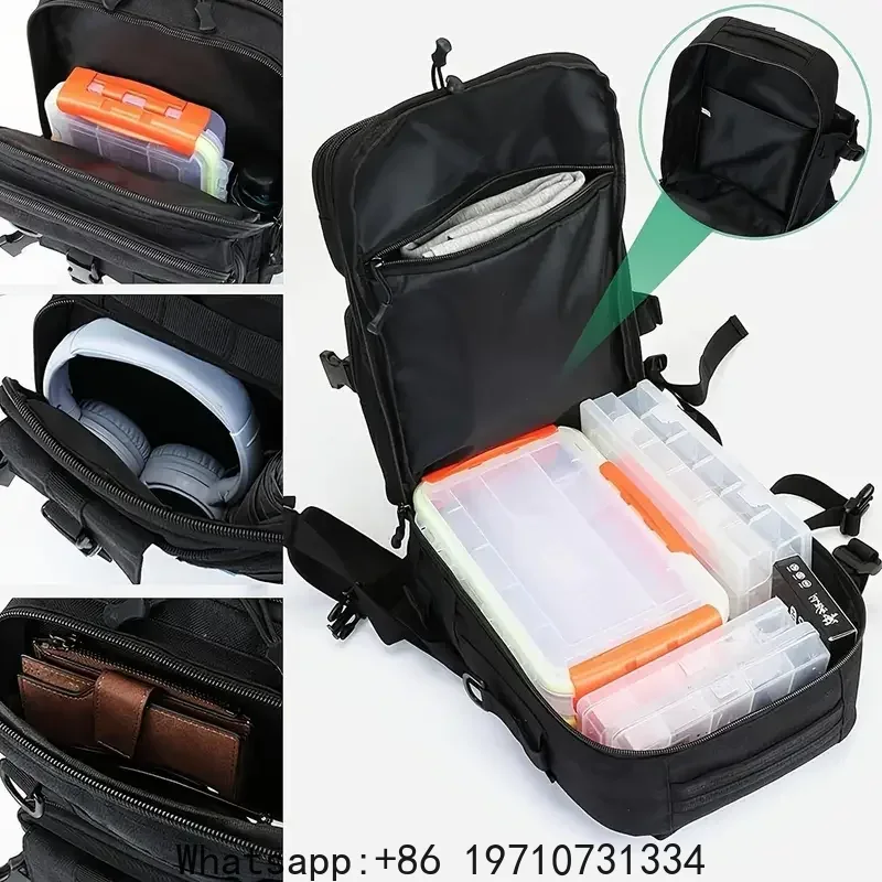 1000D 방수 백팩 태클 보관 가방, 야외 낚시, 사 - Outdoor Hunting Bag 리뷰 및 가격