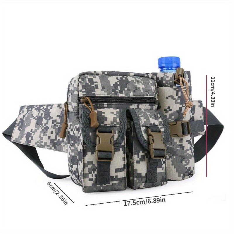 1Pc 전술 남성 허리 팩 나일론 하이킹 물병 전화 파 - Outdoor Hunting Bag 리뷰 및 가격
