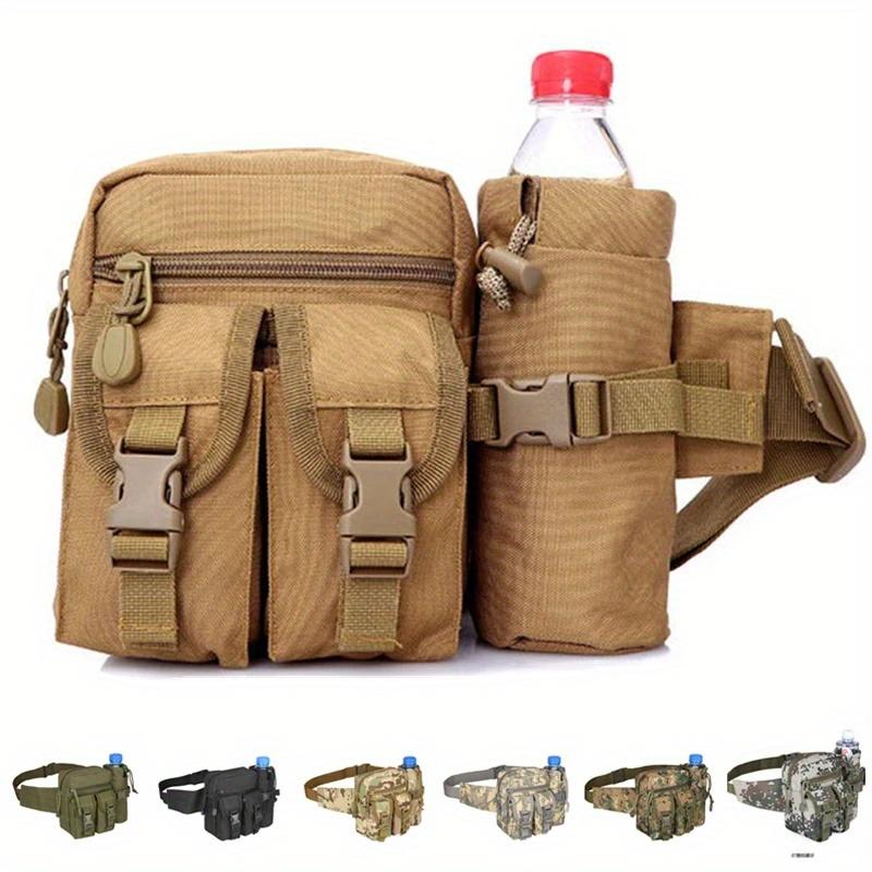 1Pc 전술 남성 허리 팩 나일론 하이킹 물병 전화 파 - Outdoor Hunting Bag 리뷰 및 가격