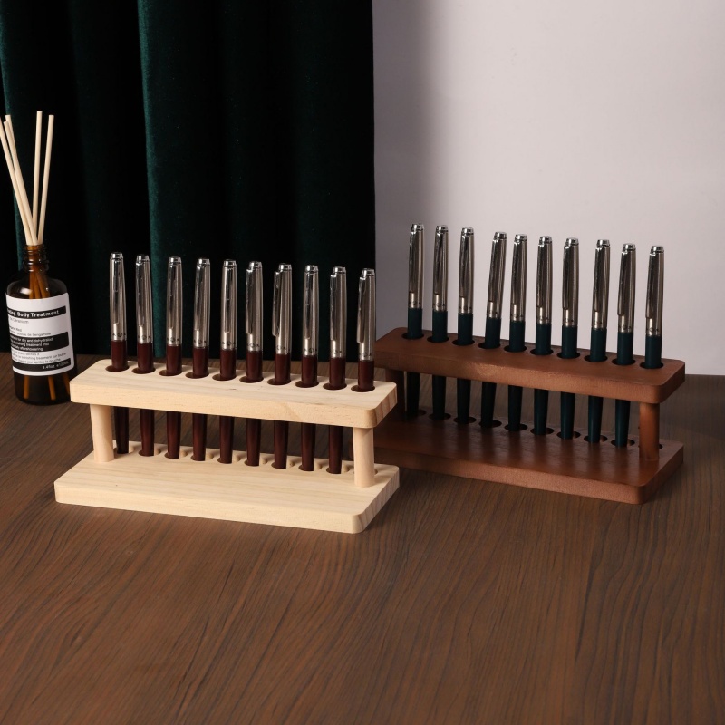 나무 펜 스탠드 4/10 슬롯 다기능 책상 정리함 -  - Tactical Pen Tool 리뷰 및 가격