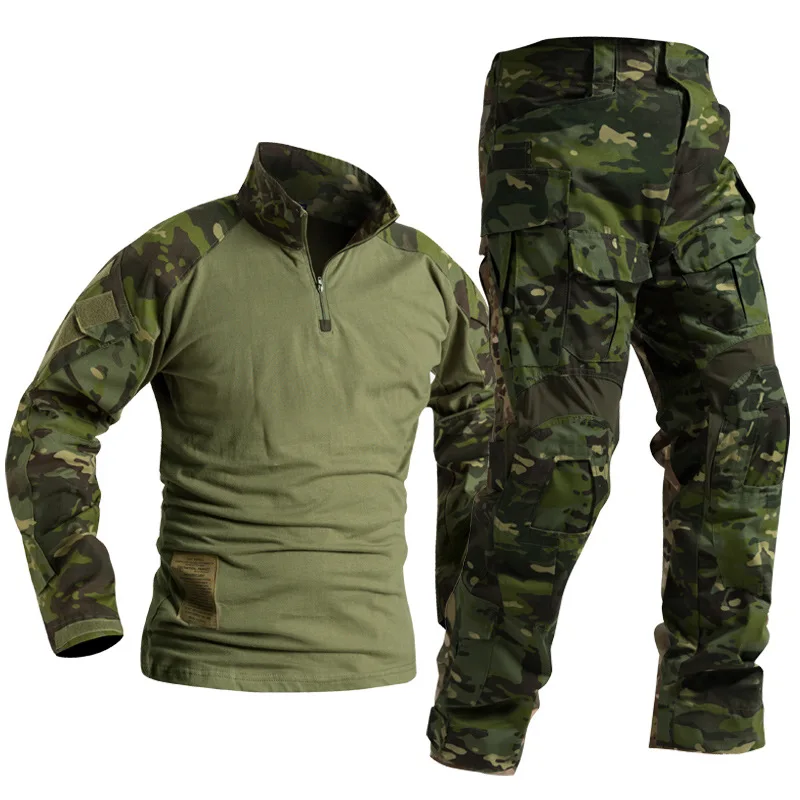 남성 사냥 전술복, 아웃도어 하이킹복, 위장 긴팔 티셔 - Outdoor Hunting Overalls 리뷰 및 가격