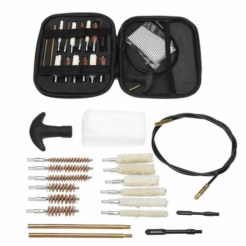 라이플 권총 청소 키트 19종 세트 전술용 로드 클리너 - Gun Cleaning Rod 리뷰 및 가격