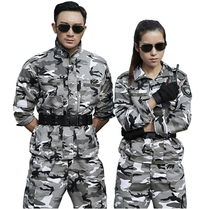 남녀용 스노우 카모플라주 전술복, 야외 사냥 훈련 재킷 - Outdoor Hunting Overalls 리뷰 및 가격