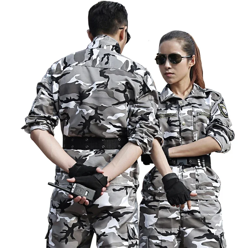 남녀용 스노우 카모플라주 전술복, 야외 사냥 훈련 재킷 - Outdoor Hunting Overalls 리뷰 및 가격