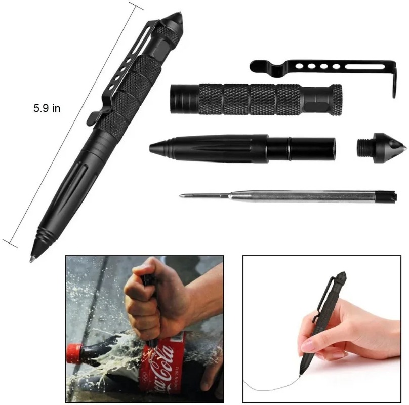 군사 전술 펜 알루미늄 합금 야외 캠핑 보안 생존 도구 - Tactical Pen Tool 리뷰 및 가격