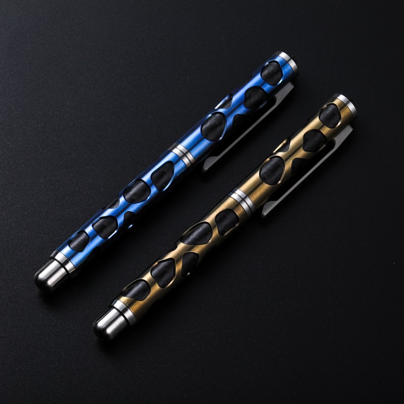 티타늄 합금 다기능 자기 방어 전술 펜 창 깨는 콘 E - Tactical Pen Tool 리뷰 및 가격