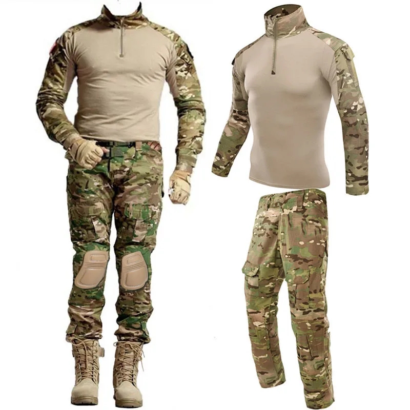 야외 훈련 하이킹 전술복, 위장 훈련 상의, 통기성 작 - Outdoor Hunting Overalls 리뷰 및 가격