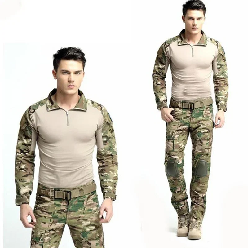 야외 훈련 하이킹 전술복, 위장 훈련 상의, 통기성 작 - Outdoor Hunting Overalls 리뷰 및 가격
