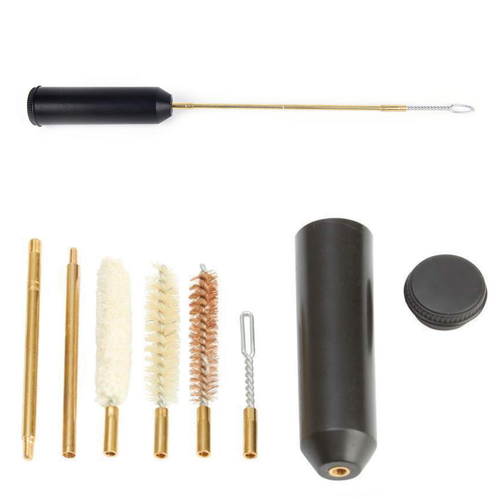 7개/세트 권총 9mm 청소 키트 건 브러시 전문 청소 - Gun Cleaning Rod 리뷰 및 가격
