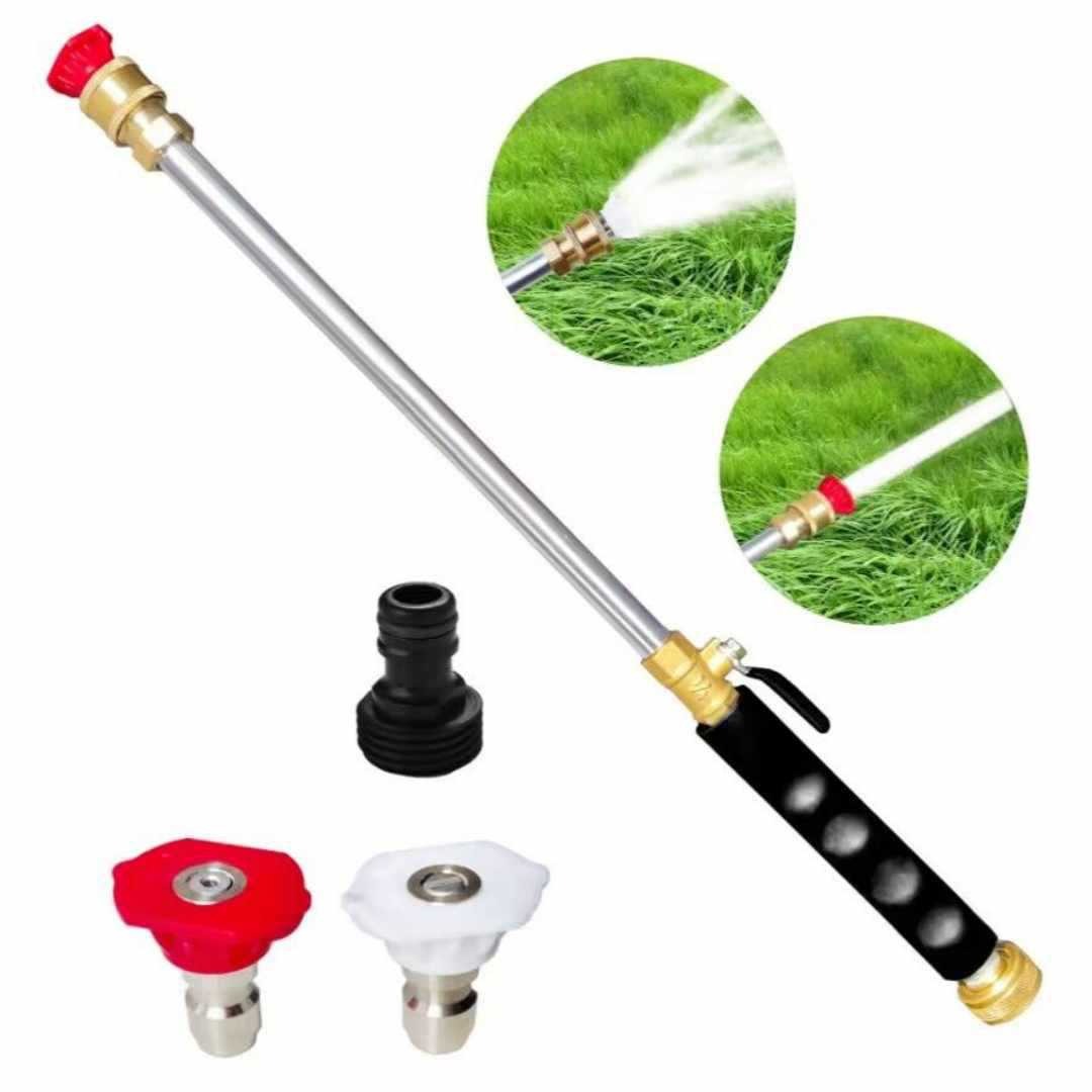 고압 물총(2개 노즐, 긴 막대 포함) 정원 관개 및  - Gun Cleaning Rod 리뷰 및 가격