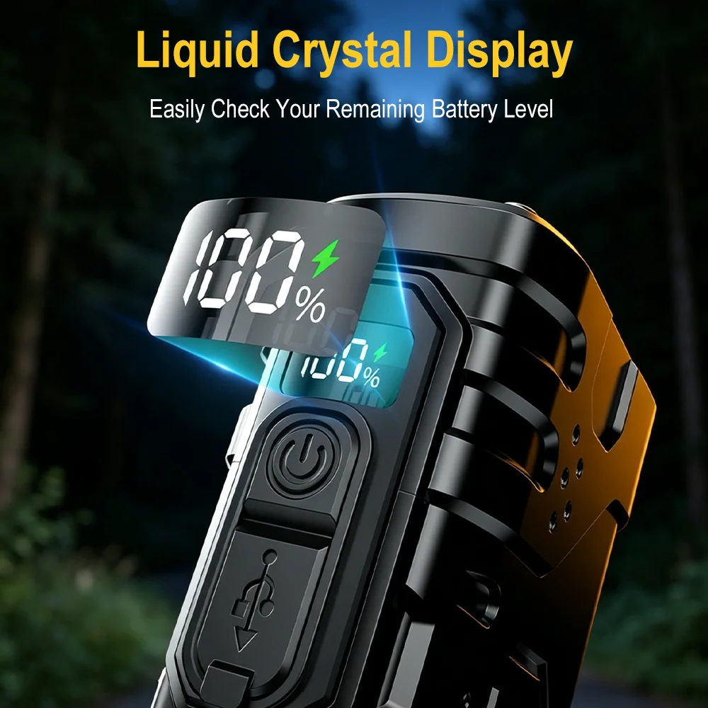 BORUIiT 핸드 크랭크 EDC LED 손전등 타입- - Outdoor Hunting And Fishing 리뷰 및 가격