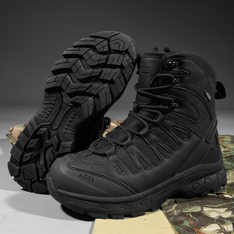 새로운 남성 전술 부츠 군사 브랜드 사냥 하이킹 신발  - Hunting Outdoor Brands 리뷰 및 가격