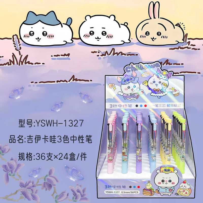 6-36pcs Chiikawa 펜 3 색 볼펜 검정 빨 - Tactical Pen Tool 리뷰 및 가격