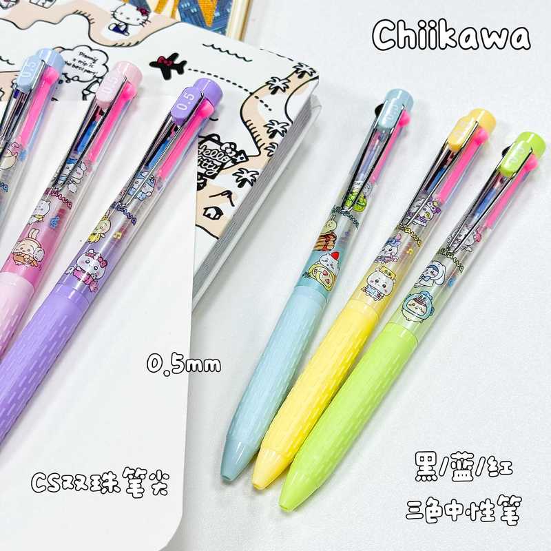 6-36pcs Chiikawa 펜 3 색 볼펜 검정 빨 - Tactical Pen Tool 리뷰 및 가격