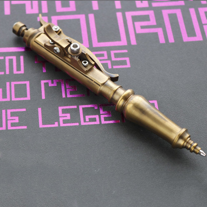 야외 휴대용 EDC 빈티지 스테인리스 스틸 황동 기계식 - Tactical Pen Tool 리뷰 및 가격