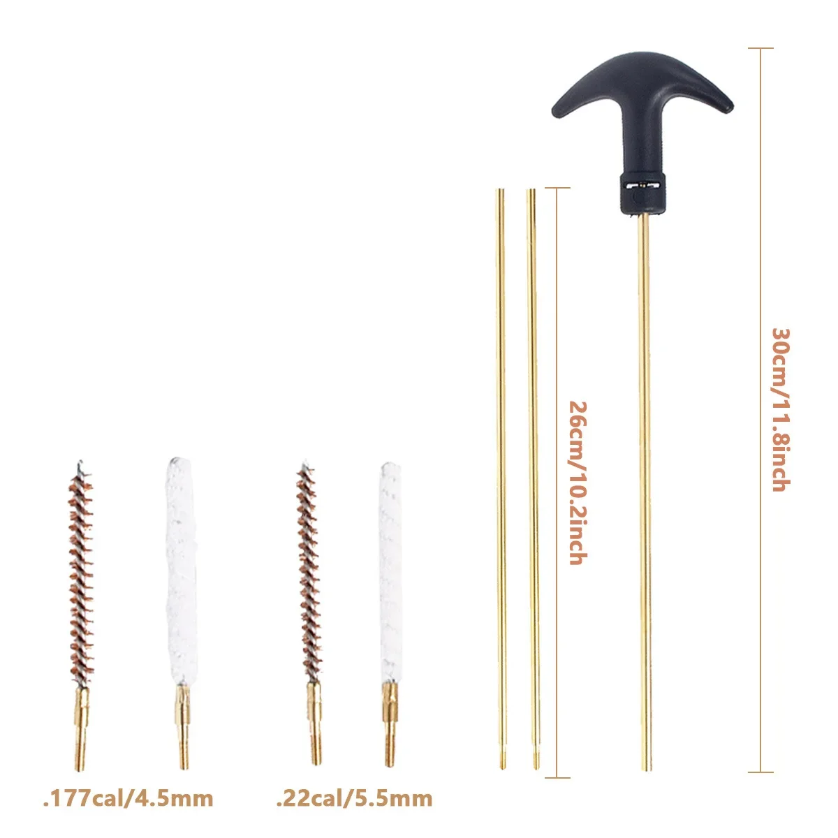 에어소프트 배럴 청소 키트 라이플 권총 에어건 로드 브 - Gun Cleaning Rod 리뷰 및 가격