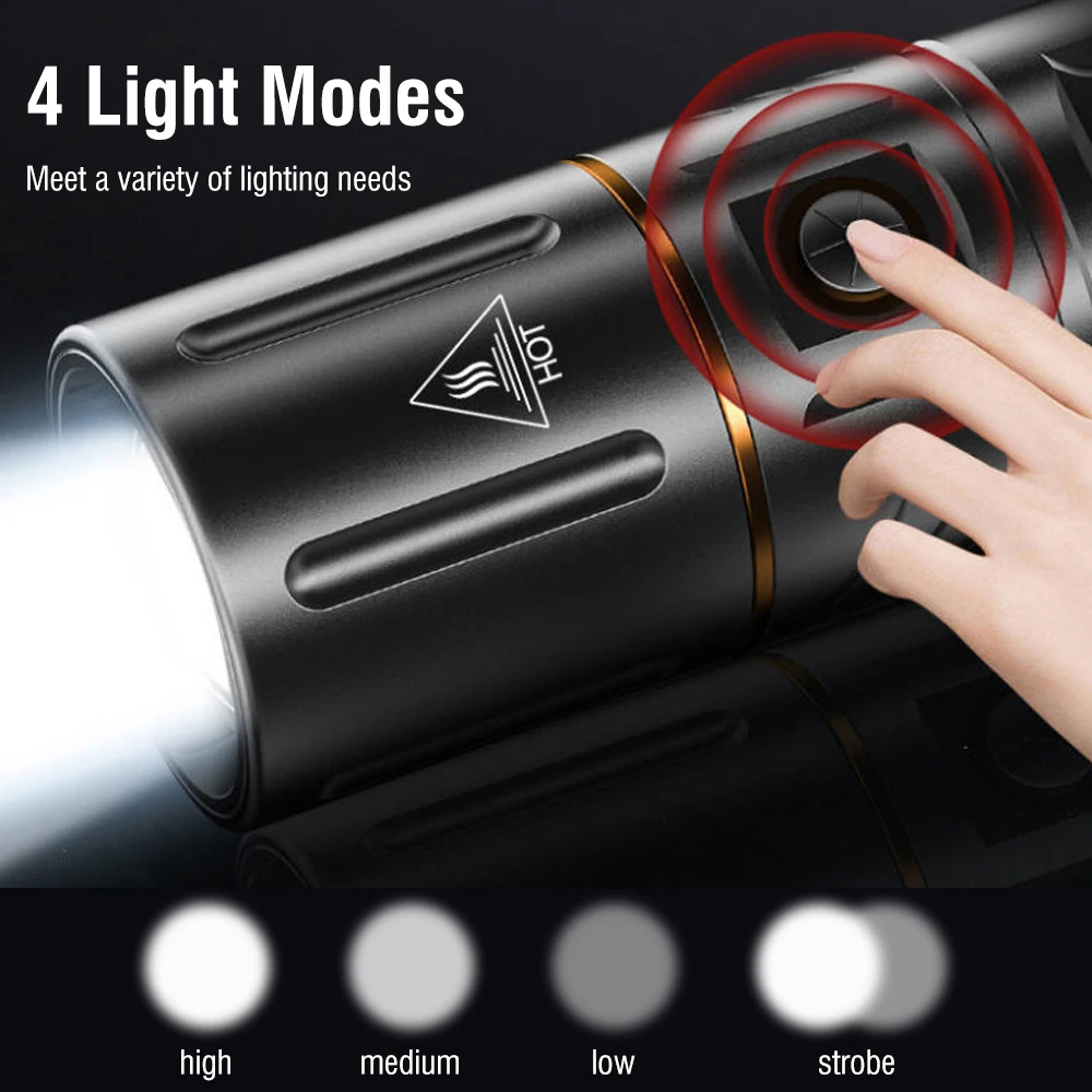 BORUiT 울트라 브라이트 3000LM LED 손전등 - Outdoor Hunting And Fishing 리뷰 및 가격